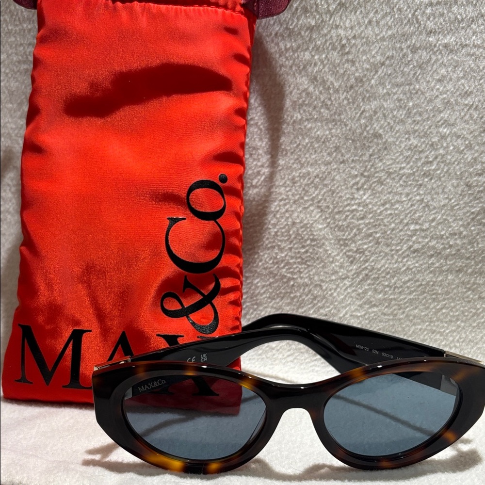Max & Co. Brown Tortoiseshell Sunglasses